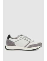 ΠΑΠΟΥΤΣΙΑ BOSS SHOES - WHITE/GREY GARDA