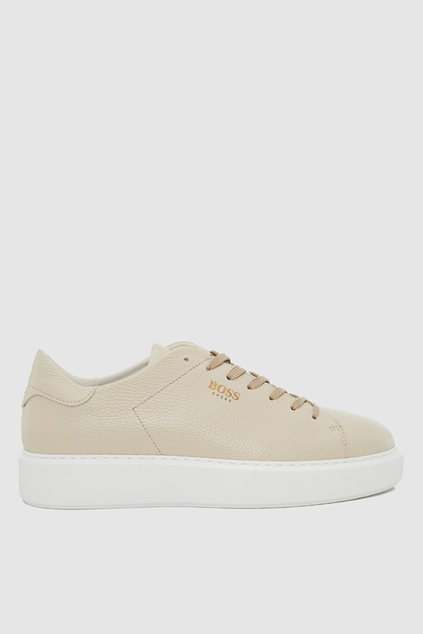 ΠΑΠΟΥΤΣΙΑ BOSS SHOES - BEIGE TUMBLE