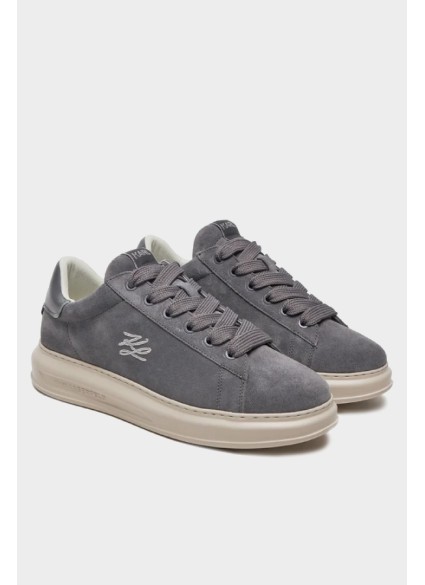 ΠΑΠΟΥΤΣΙ KARL LAGERFELD - 555 MID GREY SUEDE