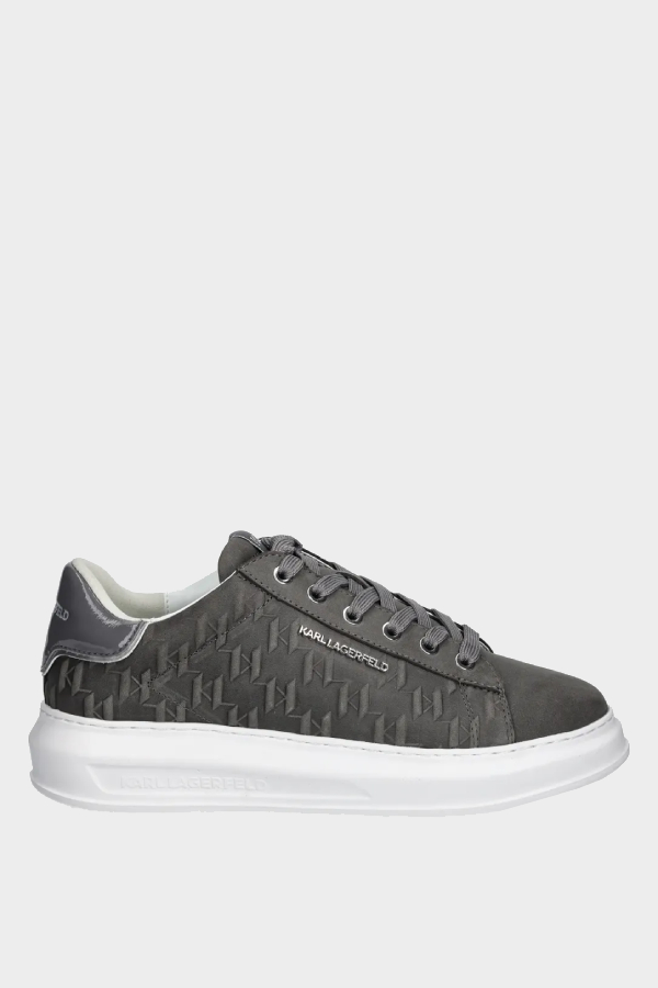 ΠΑΠΟΥΤΣΙ KARL LAGERFELD - 255 MID GREY NUBUCK