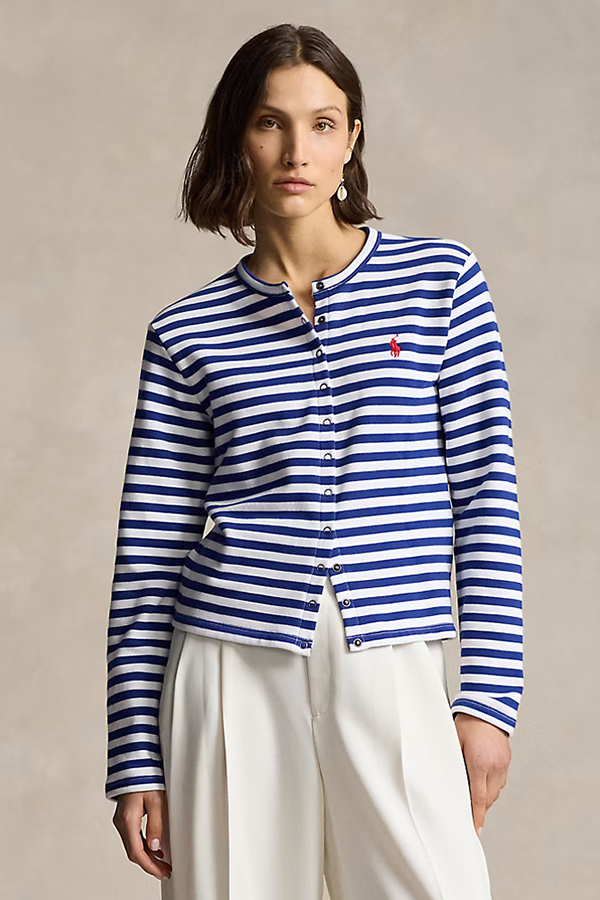 ΖΑΚΕΤΑ POLO RALPH LAUREN - SPORTING ROYAL/WHITE